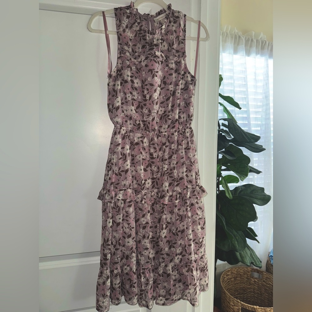 Monteau Sleeveless Floral Dress M